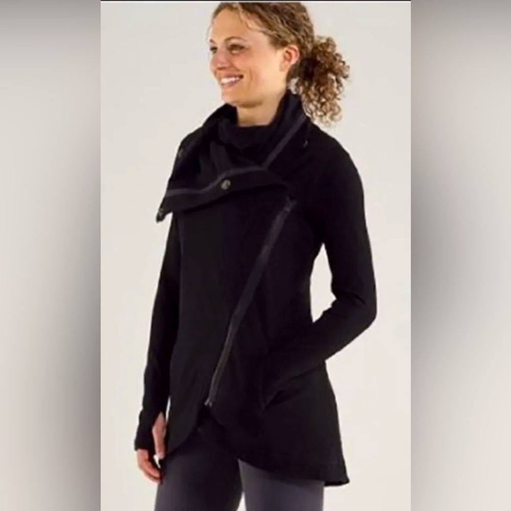 Lululemon Method Wrap Zip Jacket | Black